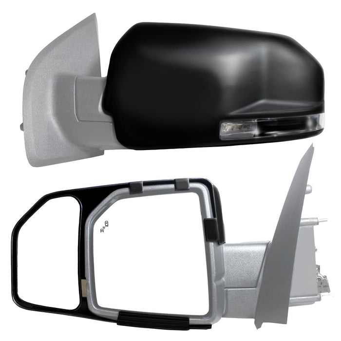 K-Source 81850 K Source Fit System Snap-On RV Towing Mirrors 2 Pack