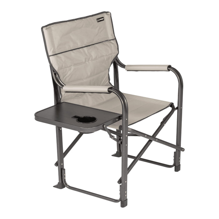Lippert 2021123282 Scout Folding Chair w/Side Table, Sand