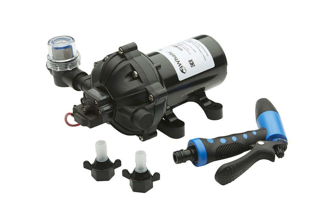 Whale WD4517T High Pressure Wash Down Pump Kit, 4.5 GPH, 12V