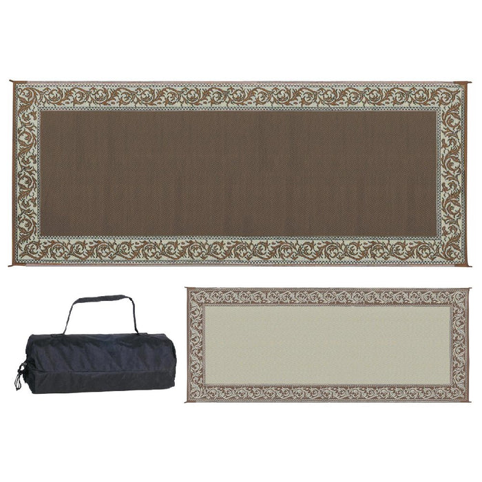 Ming's Mark RC7-BRN/BEIGE Reversible Mat, Classical 8' x 20'