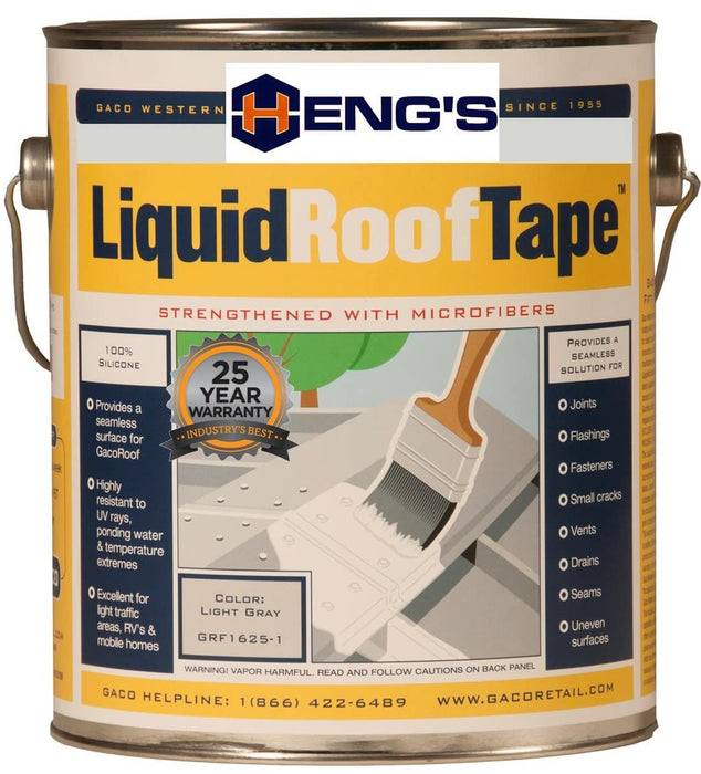 Hengs HGRF1625-1 Liquid Roof Tape, Gal