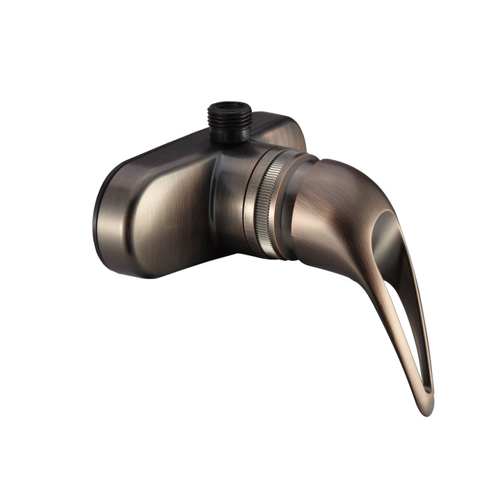 Dura Faucet DF-SA150-ORB Single Lever Shower Faucet, Oil Rubbed Bronze
