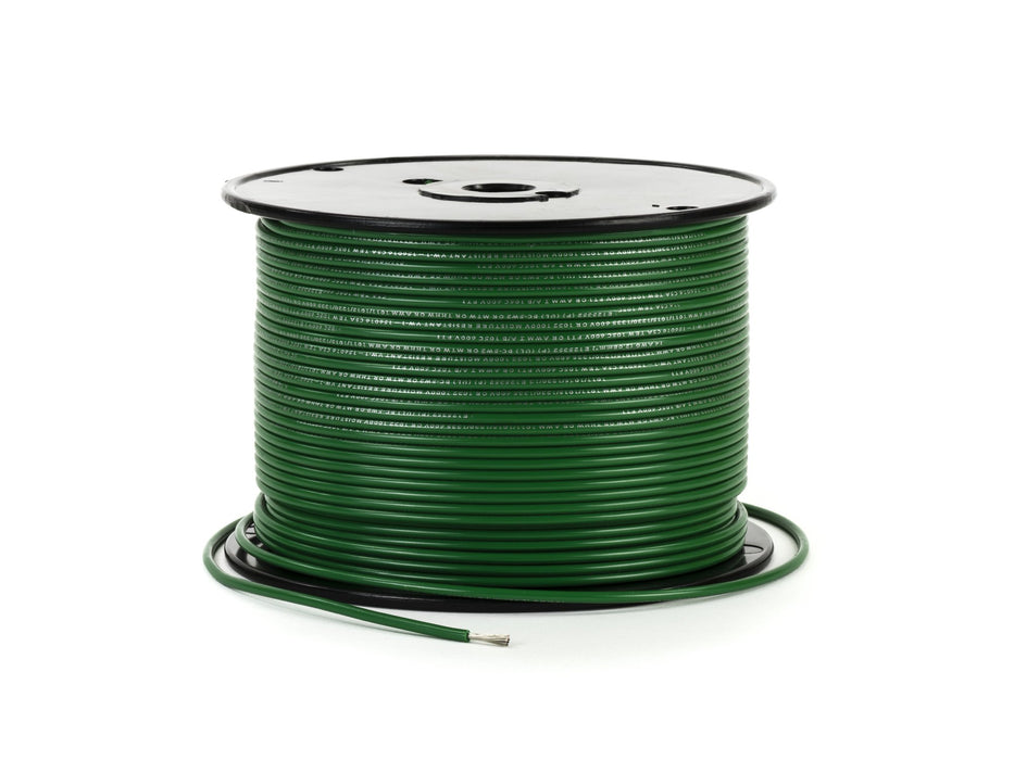 Cobra Wire and Cable A2018T03100FT Primary Tinned Copper Wire, 18 AWG, 100', Green