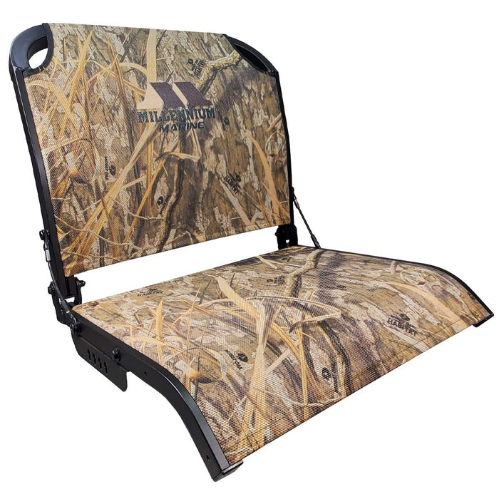 Millennium Outdoors B-100-SGH Boat Seat, Shadow Grass Habitat