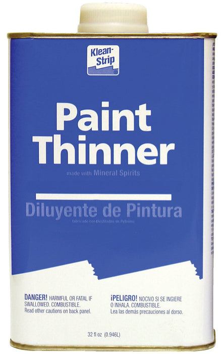 Klean Strip QKPT94003CA Paint Thinner For Carb, Qt., 6/case