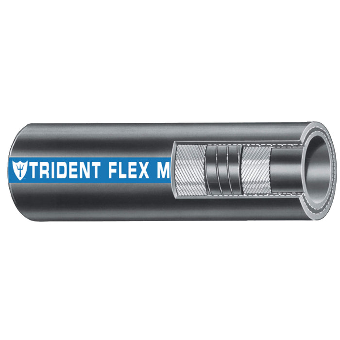Trident Marine 250-3000-48 Trident Flex Hardwall Exhaust Hose, 3" x 4'
