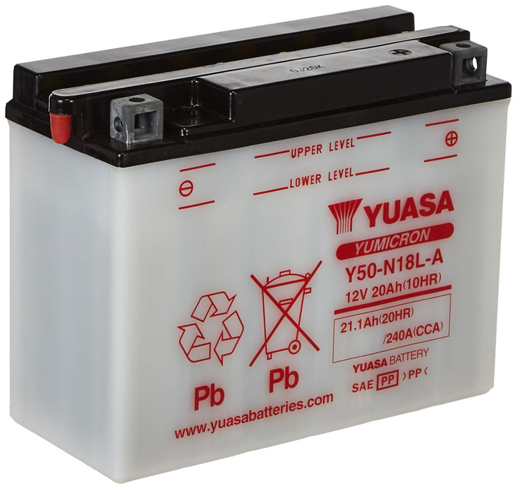 Yuasa Battery Inc. YUAM2218Y Yuasa High Performance, Yumicron/Conventional