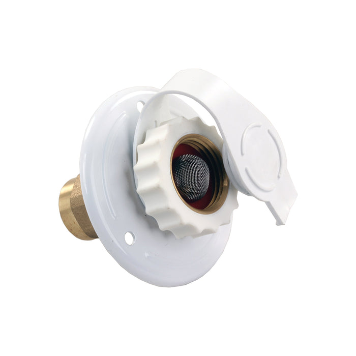 JR Products 62155 Metal RV City Water Flange