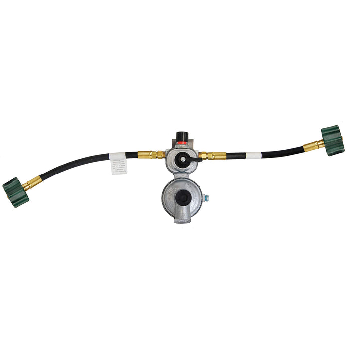 Marshall Excelsior MEGR-253P-PT15 Excela-Flo Automatic Standard Capacity, Changeover Regulator w/15' Hose