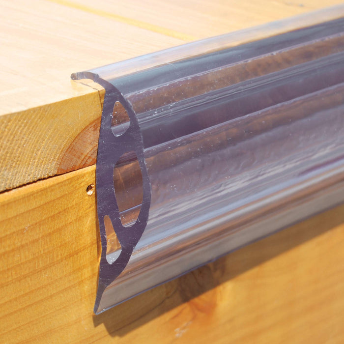 Taylor Made Products 45970 Taylor Made ClearVue Commercial P-Shape 10' Vinyl, Dock Edging