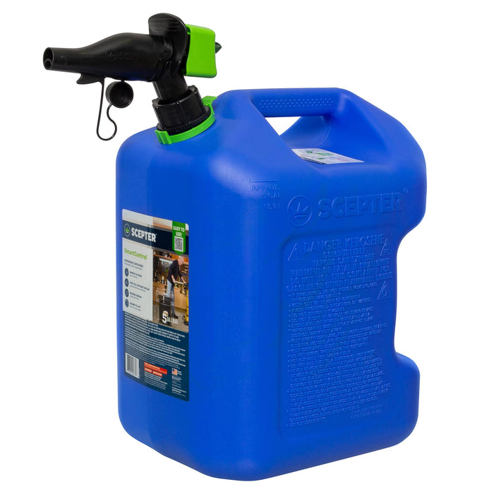 Scepter FSCK571 SmartControl Kerosene Fuel Container, 5 GAL Blue