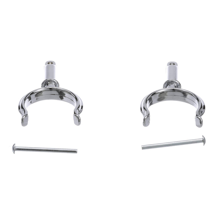 Seachoice 50-70501 Chrome Plated Zinc Rowlock Horns Only (Sold as Pair)