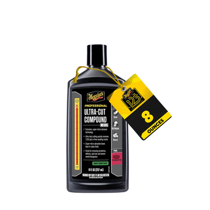 Meguiars M10508 Meguiar's Professional Ultra-Cut Compound 8oz