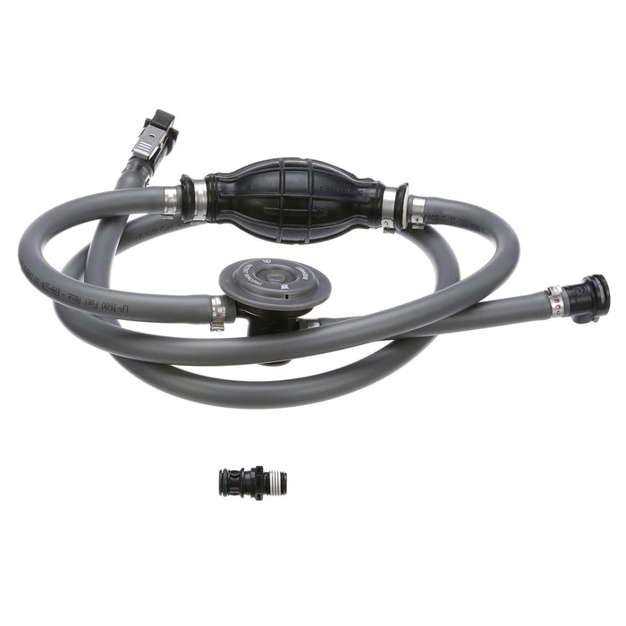 Attwood 93806EUSD7 Fuel Line Hose Kit 3/8" x 6' w/ Fuel Demand Valve & Sprayless, Connector for Evinrude