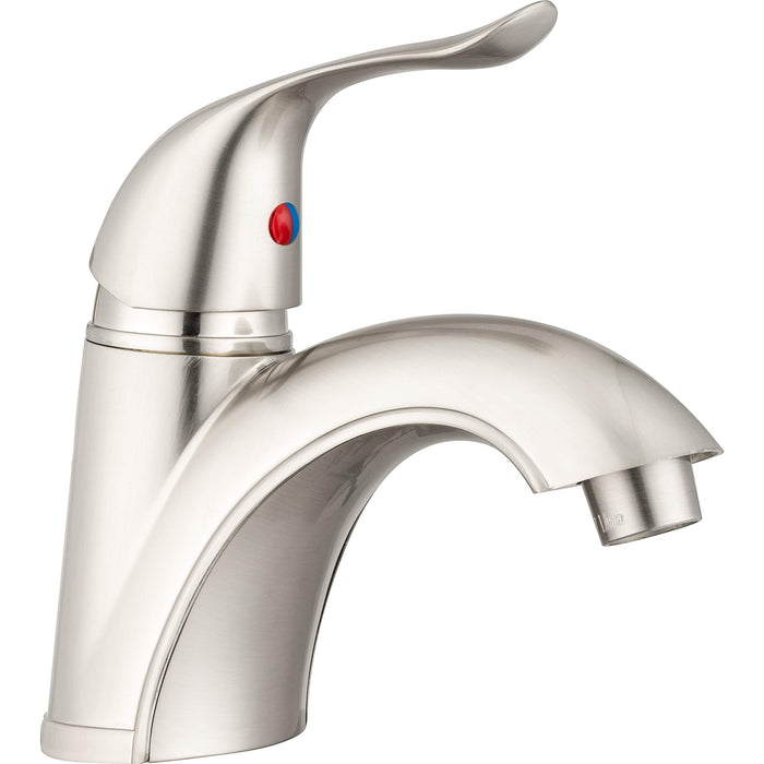 Dura Faucet DF-NML202-SN Single Lever Lavatory Faucet, Satin Nickel
