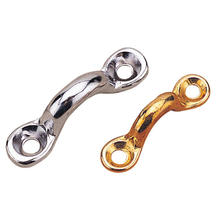 Sea Dog 081275-1 Sea-Dog Pad Eye Chrome/Bronze 5/16", 1 pr.