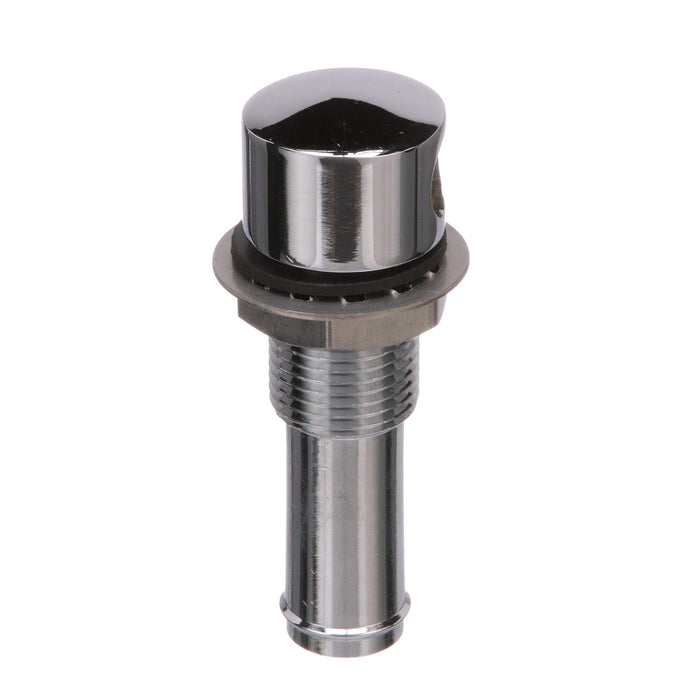 Seachoice 23031 Thru Hull Fuel Tank Vent, Chrome-Plated Brass, 5/8 in.