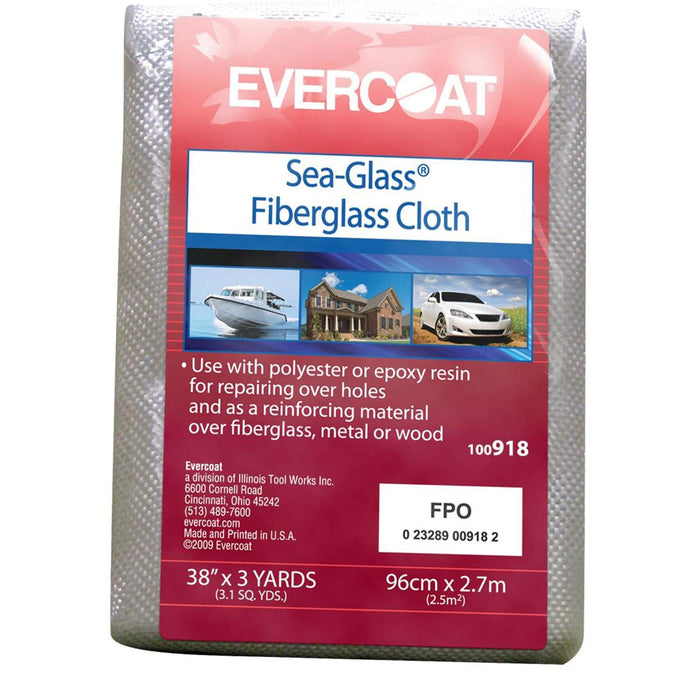 Fibre Glass-Evercoat 100918 Cloth 38" X 3 Yd 6 oz.