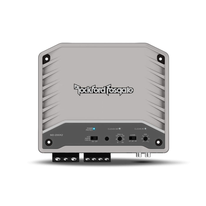 Rockford Fosgate M2-200X2 Element Ready Marine Amplifier, 2 Channels