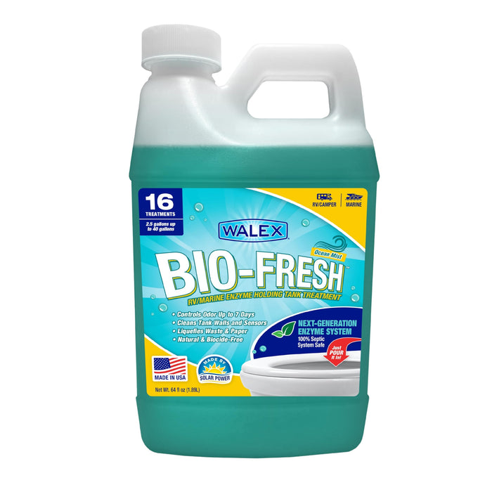 Walex Products BIOFROM64 Walex Holding Tank Treatment, 64 oz. Ocean Mist