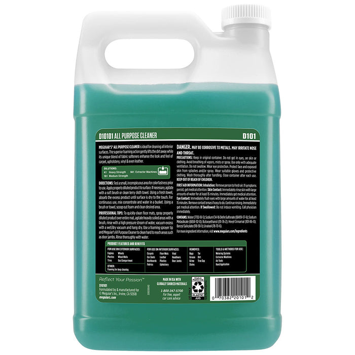 Meguiars D10101CASE Meguiar's Detailer All Purpose Cleaner 1-Gallon of 4*