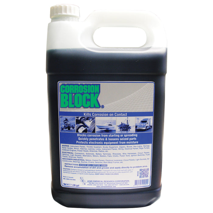 Corrosion Block 20004 Liquid 4-Liter Refill Non-Hazmat, Non-Flammable & Non-Toxic
