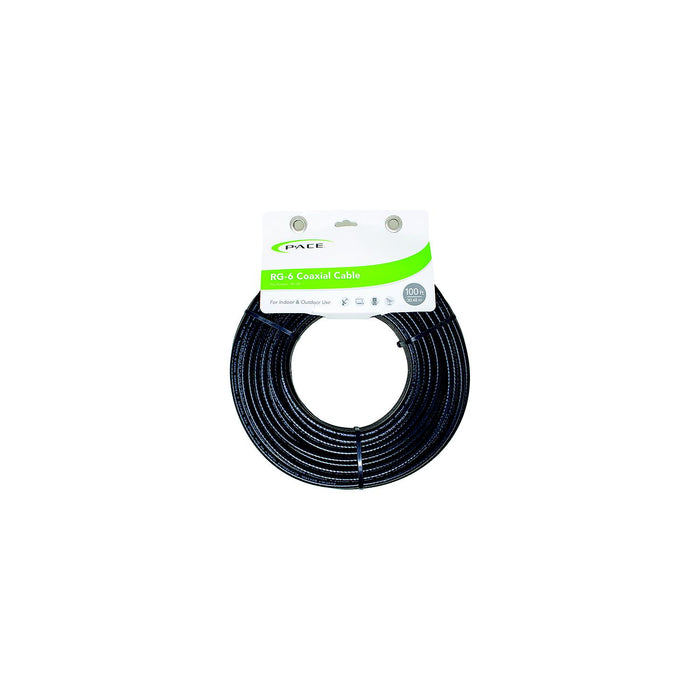 Pace 138-100 RG-6 Coaxial Cable, 100'