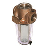 Groco ARG-1250 Series 1-1/4" Raw Water Strainer with Non-Metallic Plastic Basket