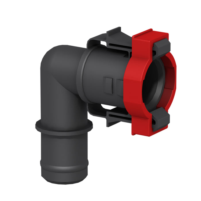 Conector rápido de codo de 3/4" Flow-Rite de FATSAC para sistema de balastro automático