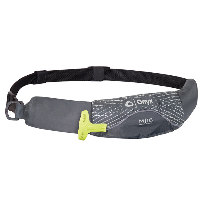 Kent 130900-701-004-19 Onyx M-16 Manual Inflatable Belt Pack, Grey
