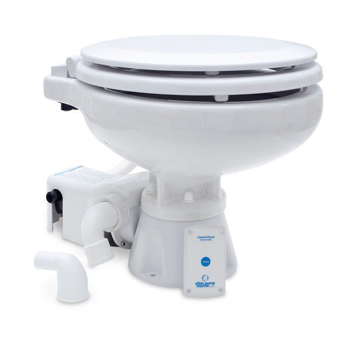 Albin Group Marine Toilet Standard Electric EVO - 12V