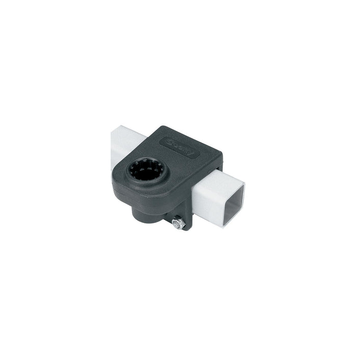 Scotty 0243-BK Rod Holder 1-1/4" Square Rail Mount, Black