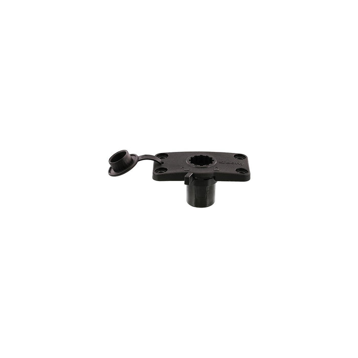 Scotty 0244L-BK Flush Mount Bracket, Black, Locking