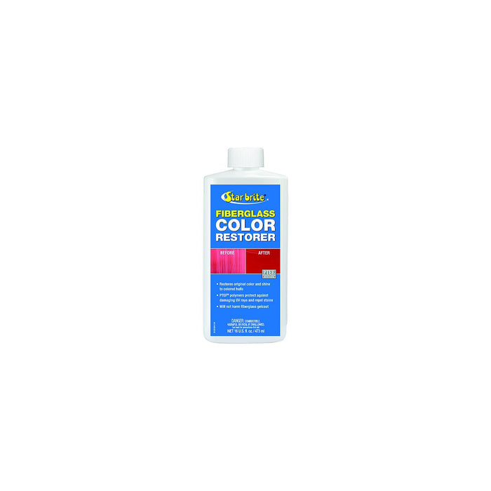 Starbrite 081816PW Fiberglass Color Restorer with PTEF, 16 oz.