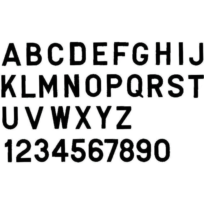 Seachoice 3" Gothic Numbers Pack of 10