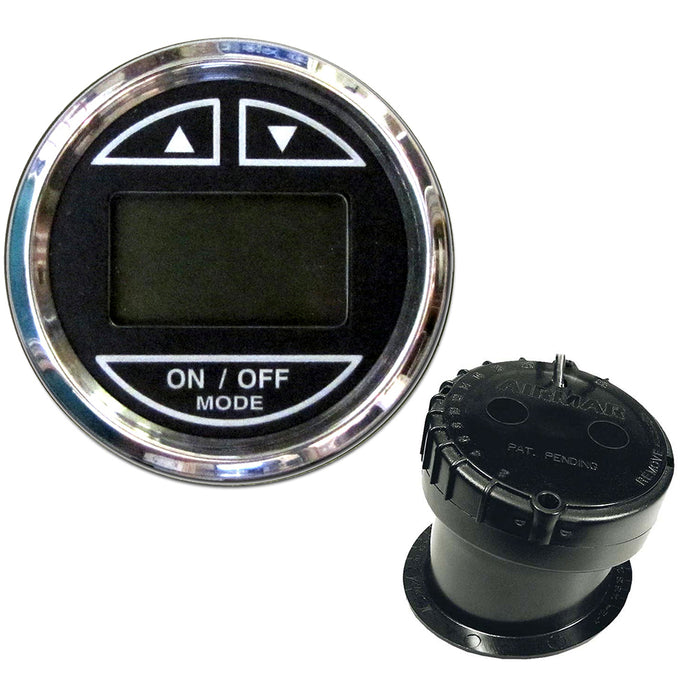 Sonda de profundidad Faria Chesapeake Black de 2" con transductor integrado