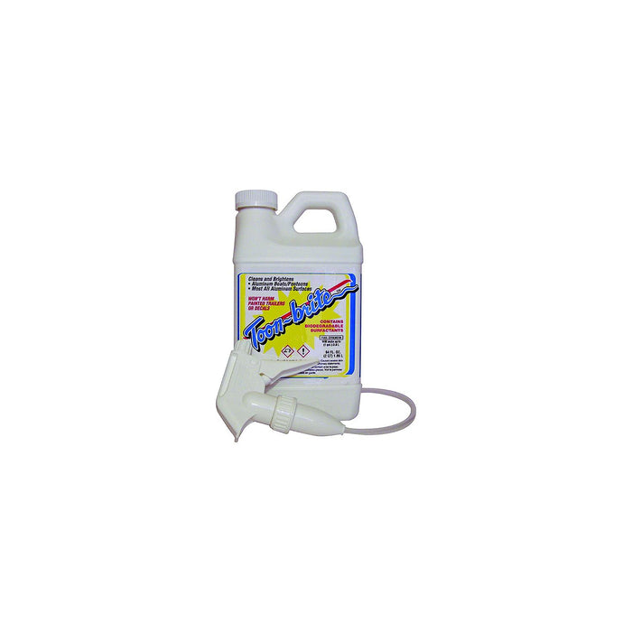 Toonbrite B1000 Pontoon & Aluminum Boat Cleaner, 1/2 Gallon Concentrate