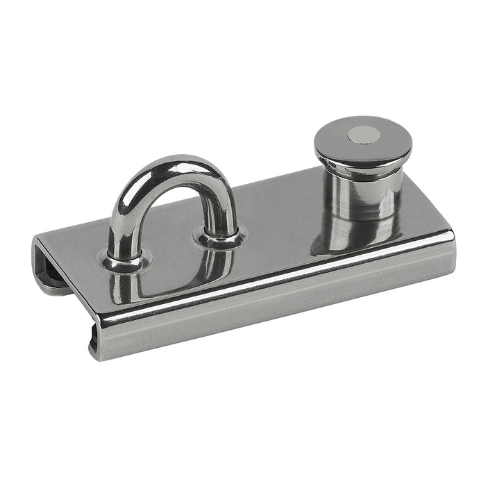 Corredera Schaefer T-Track de acero inoxidable de 1" x 1/8" con revestimiento