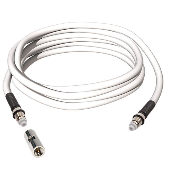 Shakespeare 4078-20-ER 20' Extension Cable Kit for VHF, AIS, CB Antenna with RG-8x &amp; Easy Route FME Mini-End