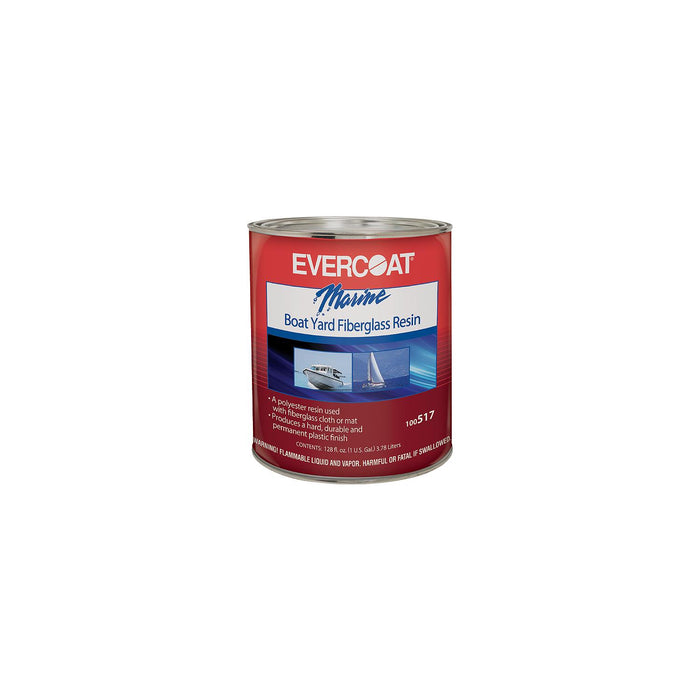 Fibre Glass-Evercoat 100519 Boat Yard Resin 5 Gl w/Wax