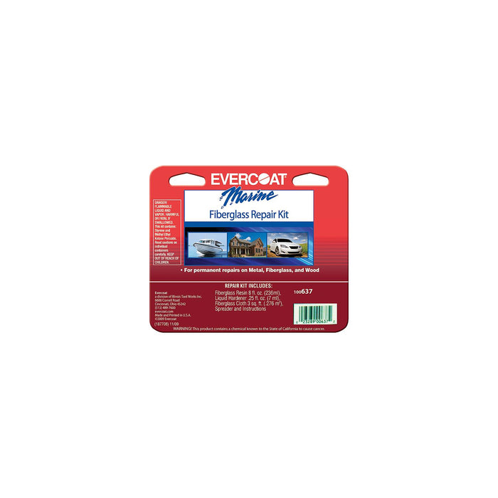 Fibre Glass-Evercoat 100637 F/G Repair Kit-8 oz.