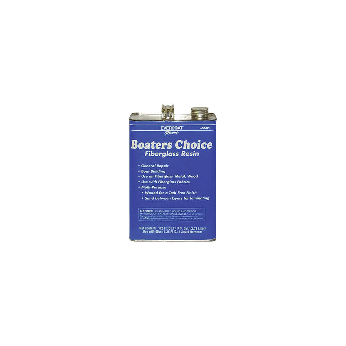 Fibre Glass-Evercoat 105501 Boaters Choice Resin w/Wax