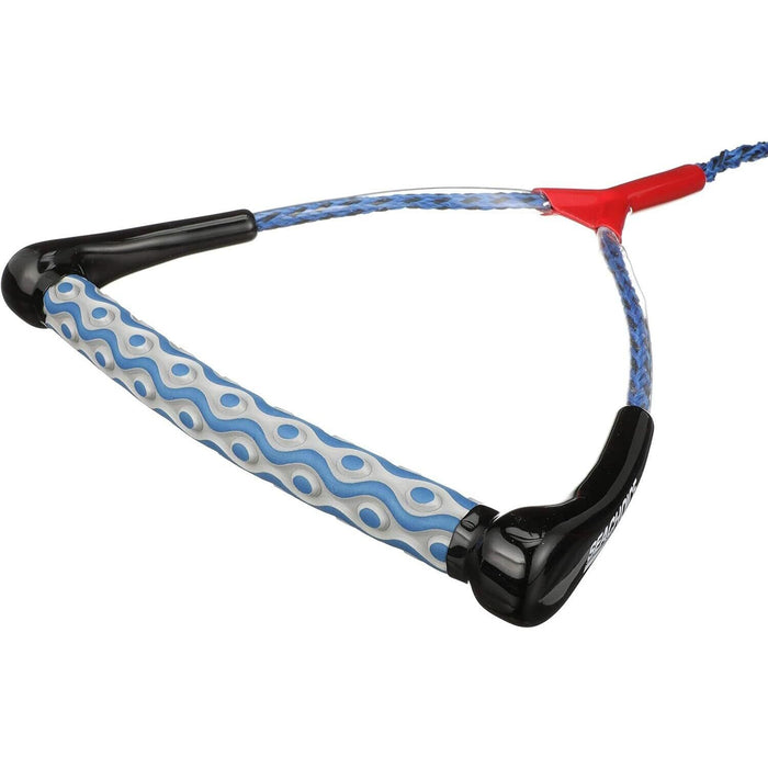 Seachoice 86733 3-Section Water Ski or Wakeboard Rope, 75', 13" Handle w/ Textured EVA Grip