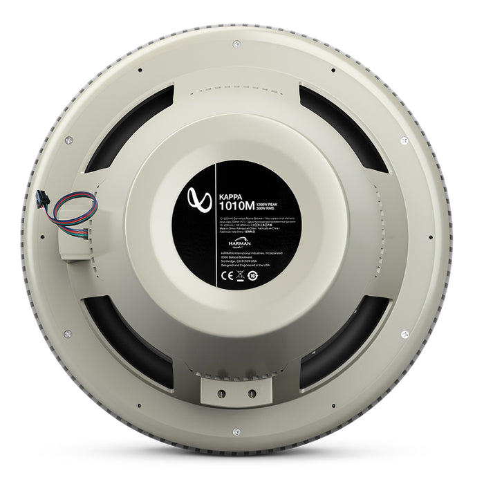 Infinity KAPPA1010M 10" Marine RGB Kappa Series Speakers White