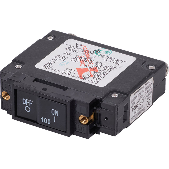 Disyuntor Blue Sea 7446 UL-489 - Balancín plano de 100 A