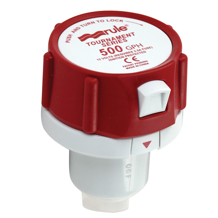 Rule 500 GPH Replacement Motor Cartridge for Tournament Series Pumps