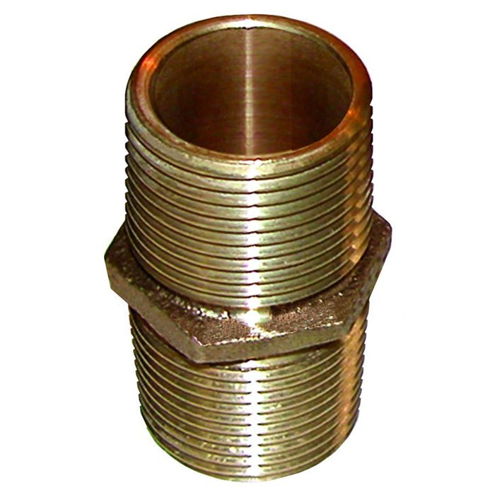 Boquilla para tubería de bronce GROCO - 1/2" NPT