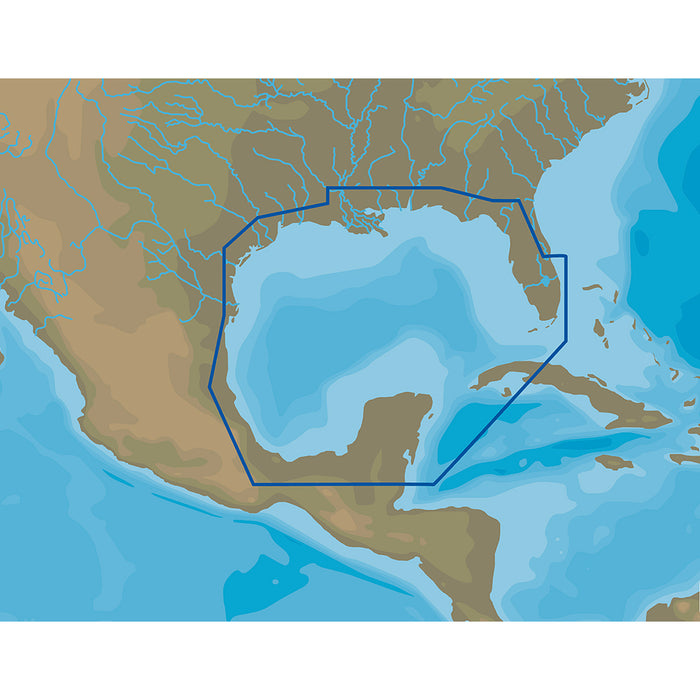 C-MAP M-NA-D064-MS 4D NA-D064 Gulf of Mexico microSD™/SD™
