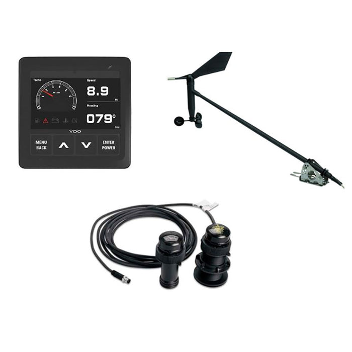 Veratron Navigation Kit for Sail, Wind Sensor, Transducer, Display and Cables