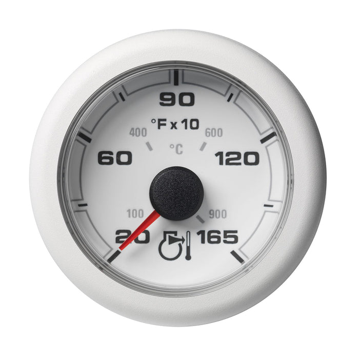 Veratron 52mm (2-1/16") OceanLink Pyrometer Gauge (1650 Degrees  for 900 Degrees  C) - White Dial and Bezel